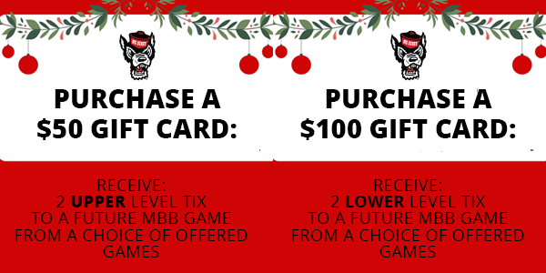 Purchase Athletics Gift Cards